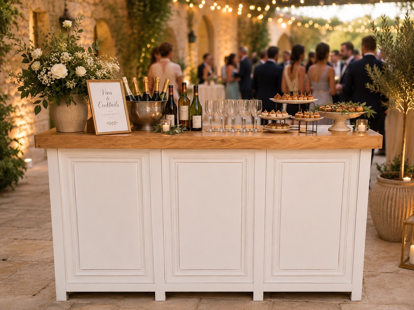 Location bar mariage pour cocktail et réception
